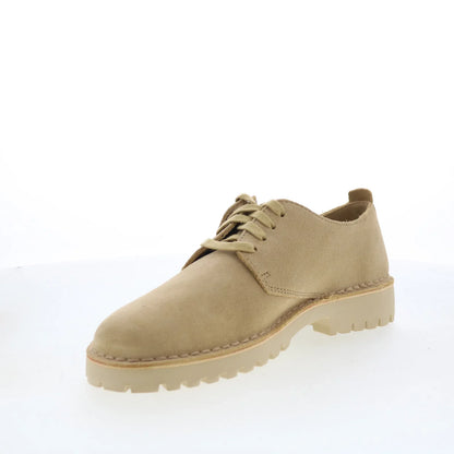 Clarks Desert Rock LO 26178128 Mens Beige Oxfords & Lace Ups Plain Toe Shoes