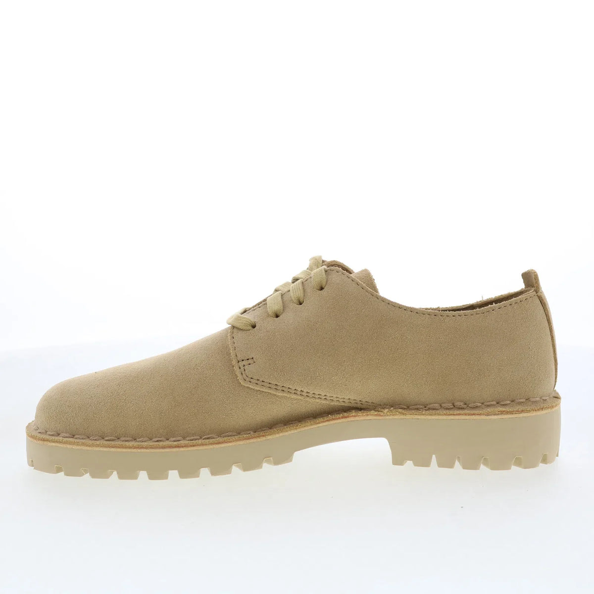Clarks Desert Rock LO 26178128 Mens Beige Oxfords & Lace Ups Plain Toe Shoes