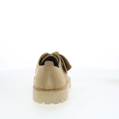 Clarks Desert Rock LO 26178128 Mens Beige Oxfords & Lace Ups Plain Toe Shoes