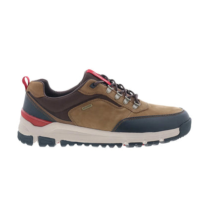 Dunham Alpine WP Lace Up Mens Brown Extra Wide 4E Lifestyle Sneakers Shoes