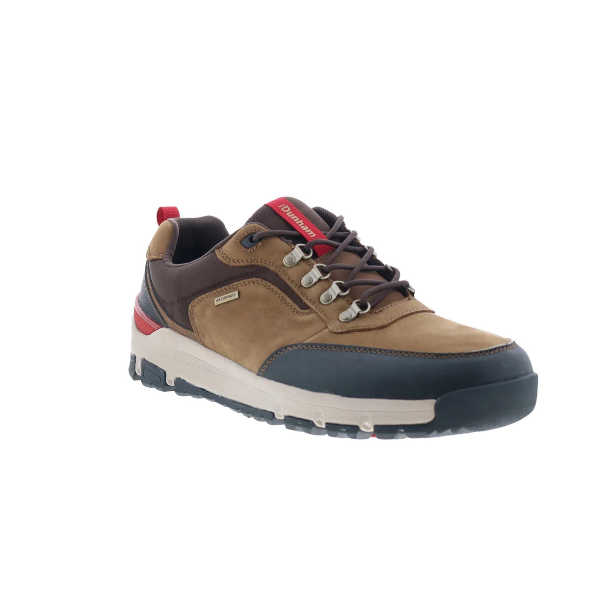Dunham Alpine WP Lace Up Mens Brown Extra Wide 4E Lifestyle Sneakers Shoes