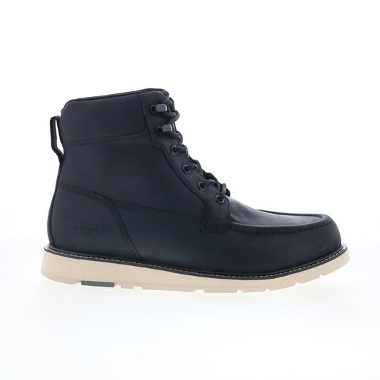Dunham Brisco Waterproof Lace Up DHBRISCO Mens Black Casual Dress Boots