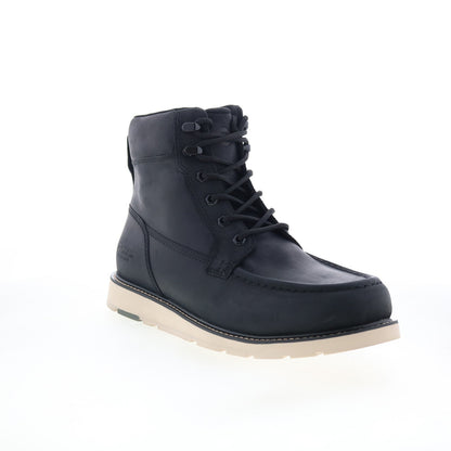 Dunham Brisco Waterproof Lace Up DHBRISCO Mens Black Casual Dress Boots