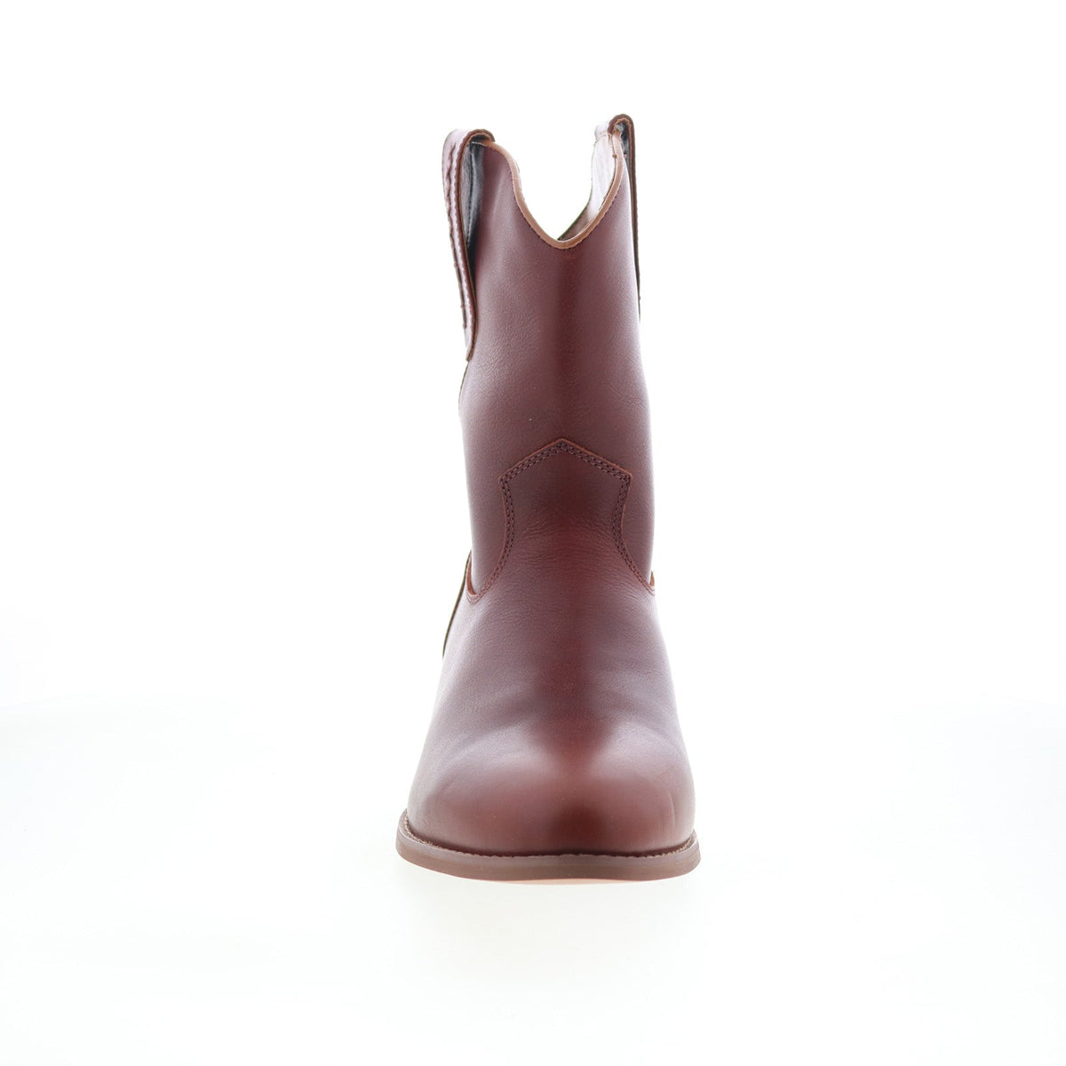 Dingo Lefty Western Boot DI-212 Mens Burgundy Leather Slip On Western Boots