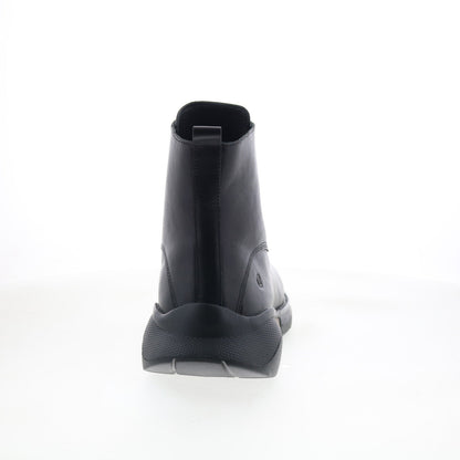 Dingo Blacktop DI-311 Mens Black Leather Lace Up Casual Dress Boots