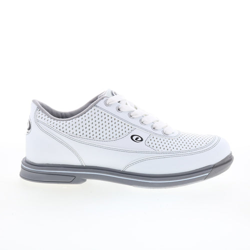 Dexter Turbo Pro DM0001304 Mens White Wide Synthetic Athletic Bowling Shoes