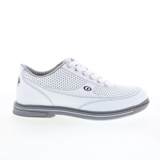 Dexter Turbo Pro DM0001304 Mens White Wide Synthetic Athletic Bowling Shoes
