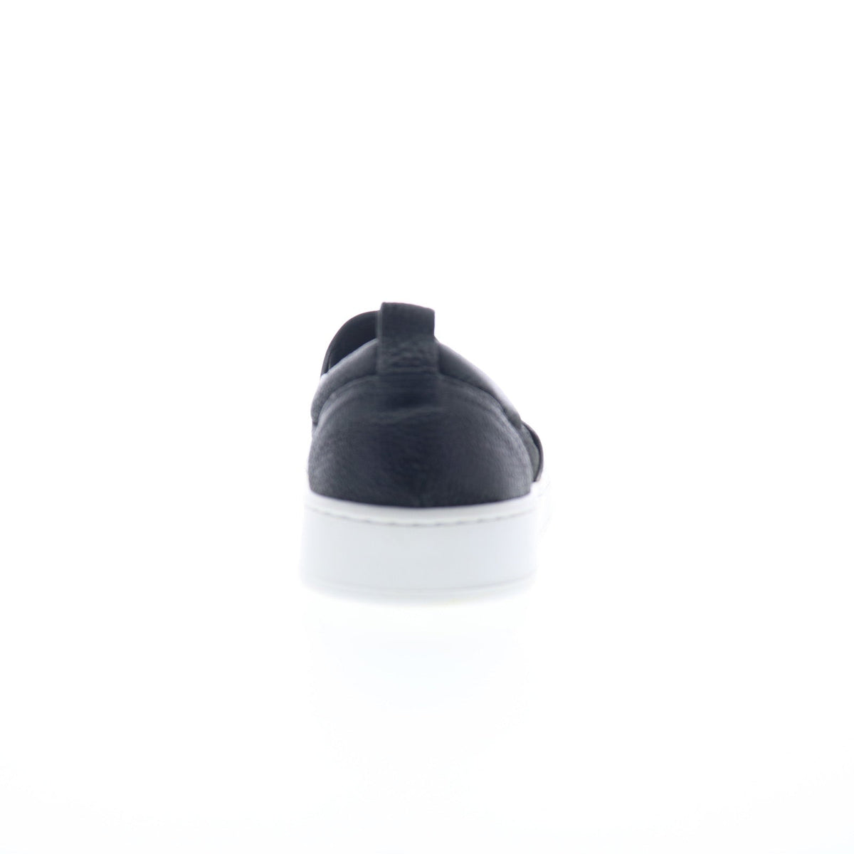 Miz Mooz Emersen Womens Black Leather Slip On Lifestyle Sneakers Shoes