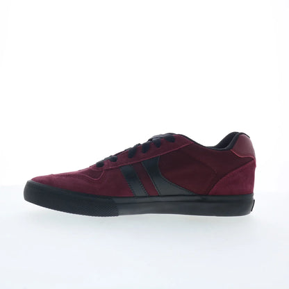Globe Encore-2 GBENCO2 Mens Burgundy Suede Skate Inspired Sneakers Shoes