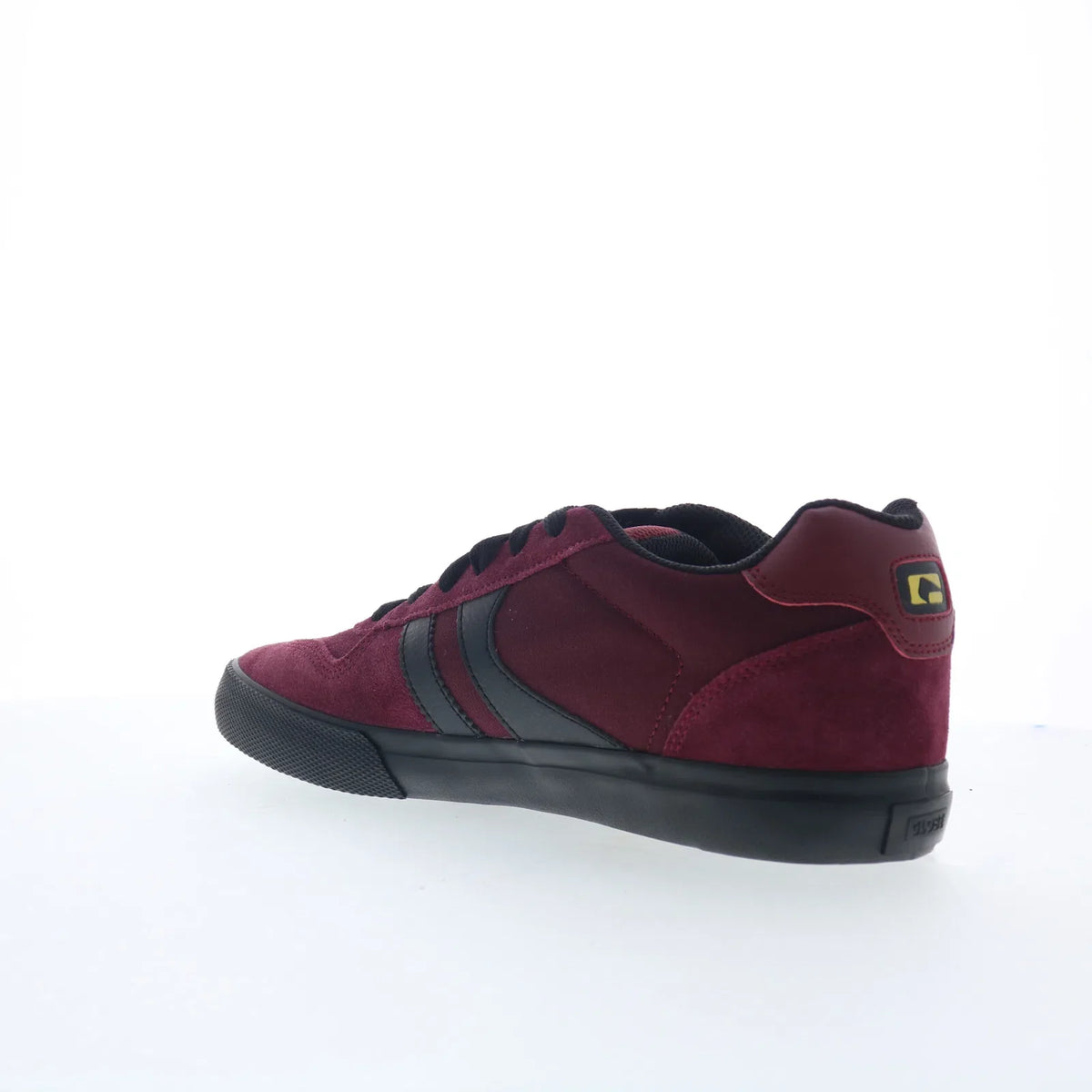 Globe Encore-2 GBENCO2 Mens Burgundy Suede Skate Inspired Sneakers Shoes