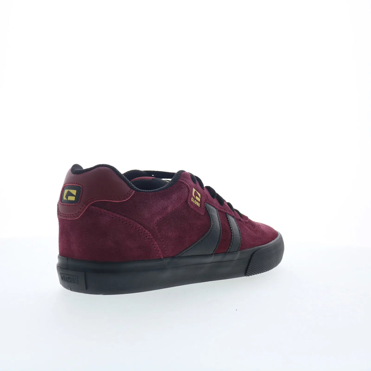 Globe Encore-2 GBENCO2 Mens Burgundy Suede Skate Inspired Sneakers Shoes