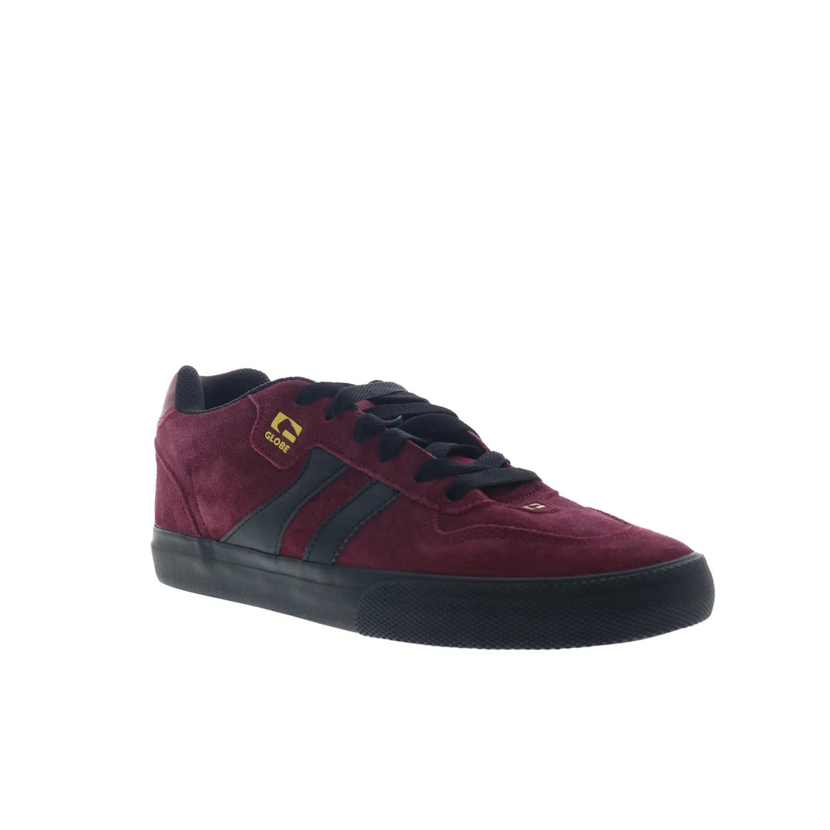 Globe Encore-2 GBENCO2 Mens Burgundy Suede Skate Inspired Sneakers Shoes
