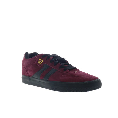 Globe Encore-2 GBENCO2 Mens Burgundy Suede Skate Inspired Sneakers Shoes