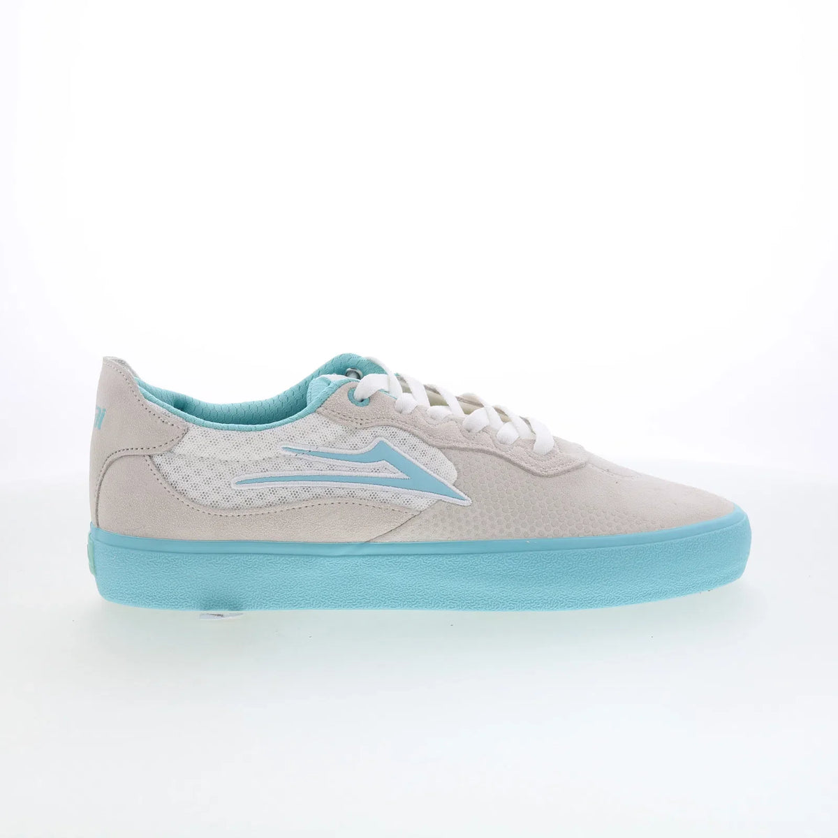 Lakai Essex Elite Mens Gray Suede Lace Up Skate Inspired Sneakers Shoes