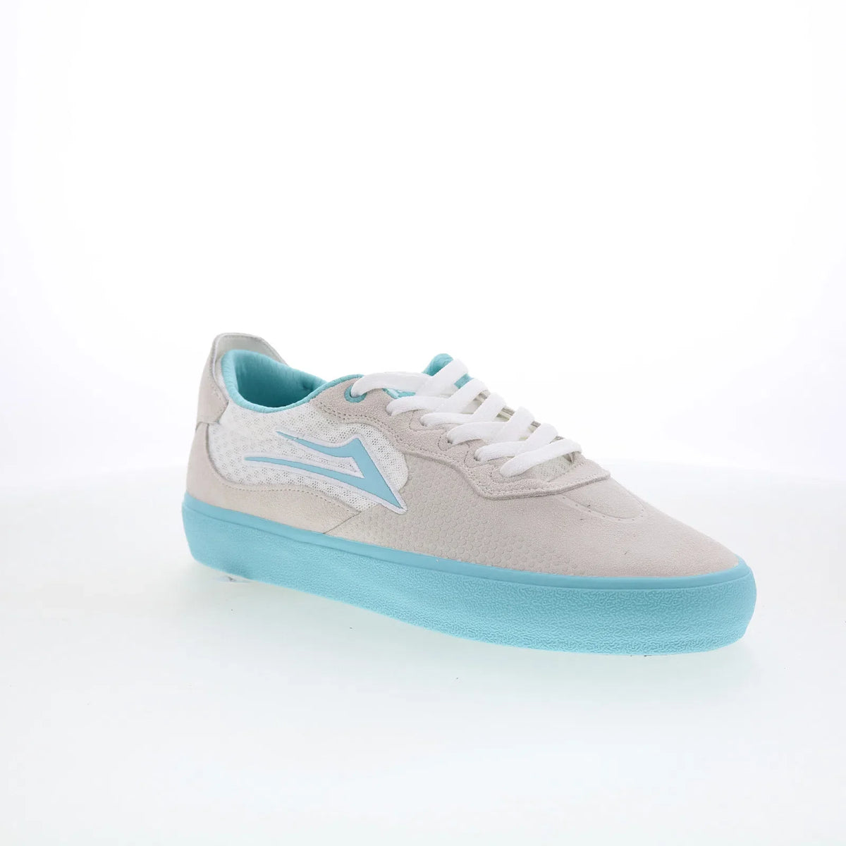 Lakai Essex Elite Mens Gray Suede Lace Up Skate Inspired Sneakers Shoes