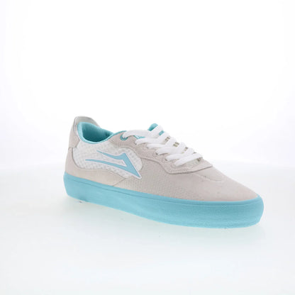 Lakai Essex Elite Mens Gray Suede Lace Up Skate Inspired Sneakers Shoes