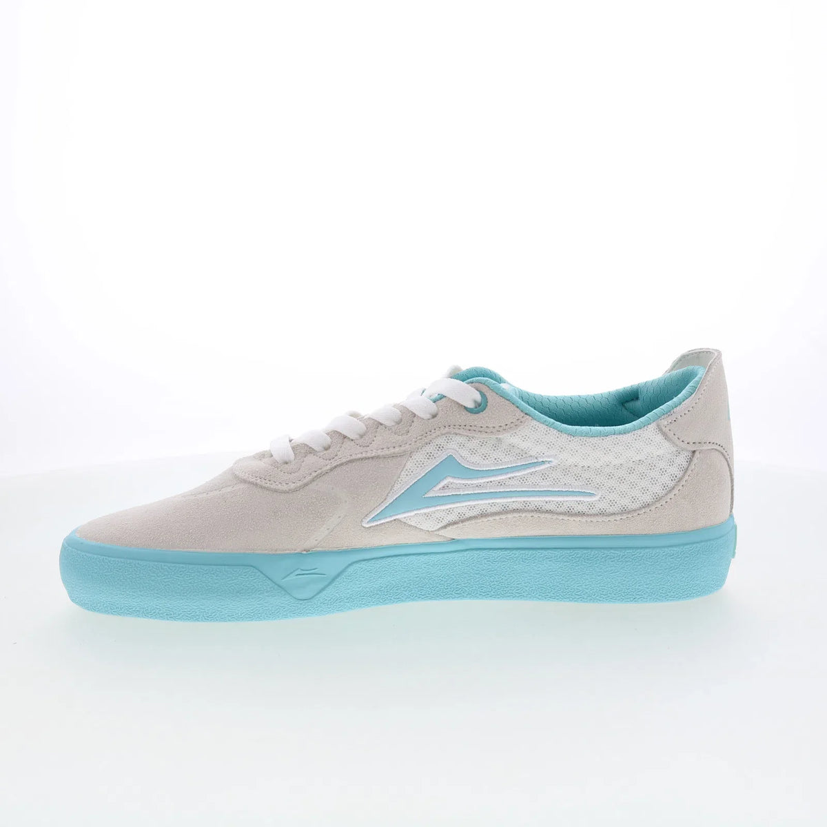 Lakai Essex Elite Mens Gray Suede Lace Up Skate Inspired Sneakers Shoes