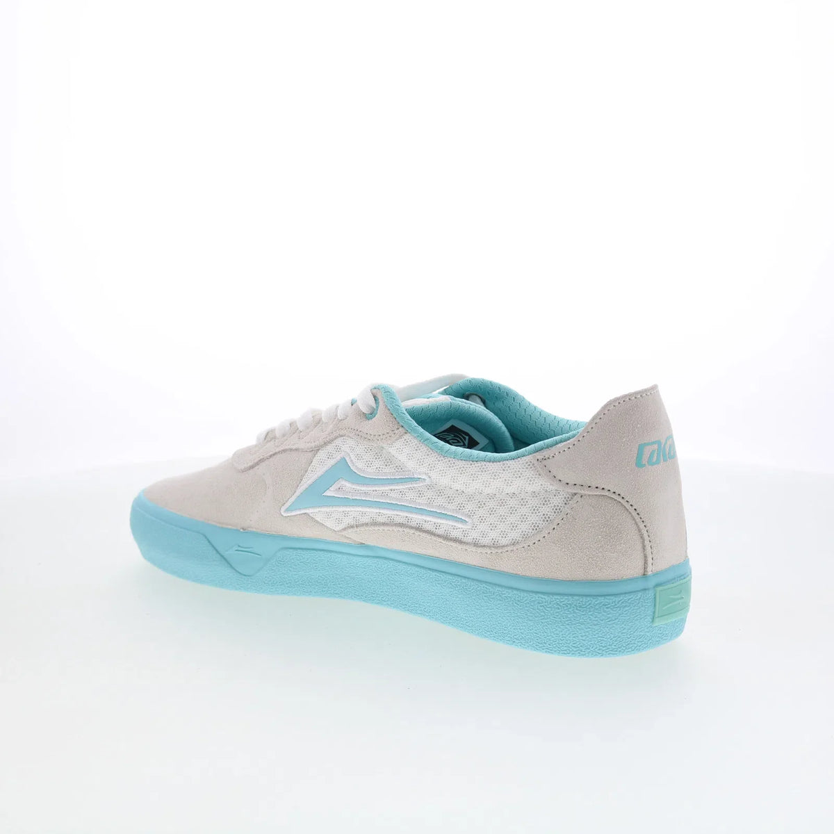 Lakai Essex Elite Mens Gray Suede Lace Up Skate Inspired Sneakers Shoes
