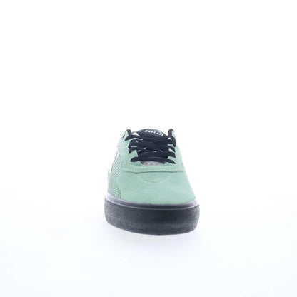 Lakai Essex Elite Mens Green Suede Lace Up Skate Inspired Sneakers Shoes