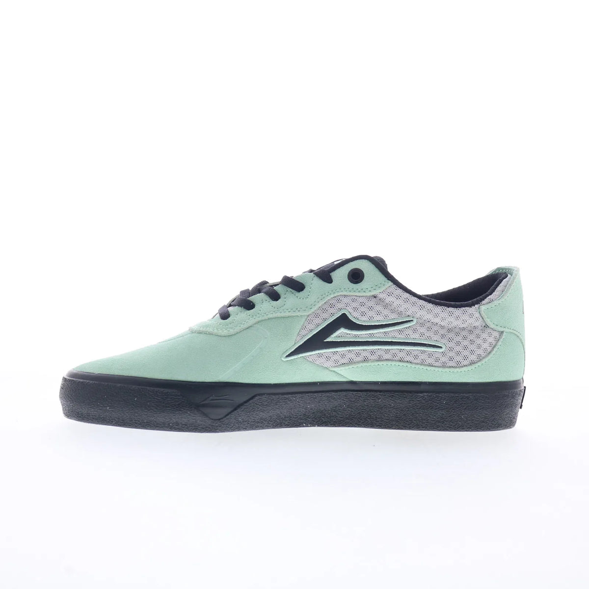 Lakai Essex Elite Mens Green Suede Lace Up Skate Inspired Sneakers Shoes