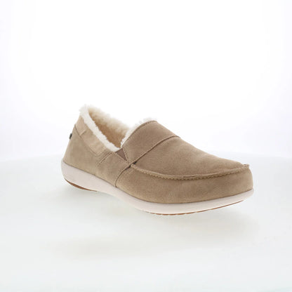 Spenco Fiesta Cozy Slip-On SP2009TAN Mens Brown Loafers Casual Shoes
