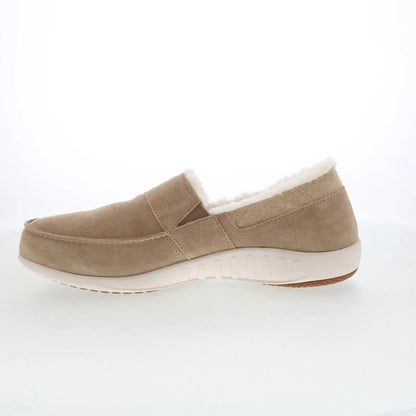 Spenco Fiesta Cozy Slip-On SP2009TAN Mens Brown Loafers Casual Shoes