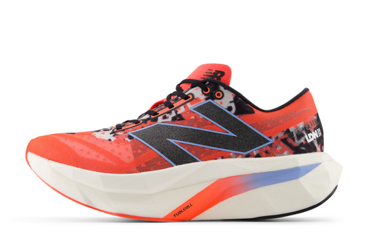 TCS London Marathon FuelCell SuperComp Elite v4 (B) Women's :Urgent Red | White