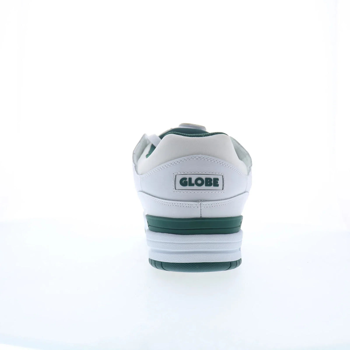 Globe Fusion GBFUS Mens White Leather Lace Up Skate Inspired Sneakers Shoes