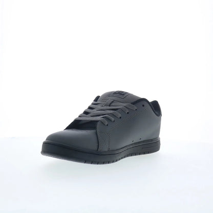 DC Gaveler ADYS100536-PEW Mens Gray Nubuck Skate Inspired Sneakers Shoes