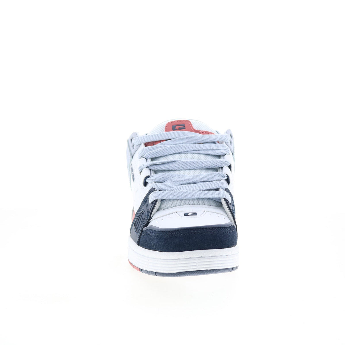 Globe Sabre GBSABR Mens Blue Leather Lace Up Skate Inspired Sneakers Shoes