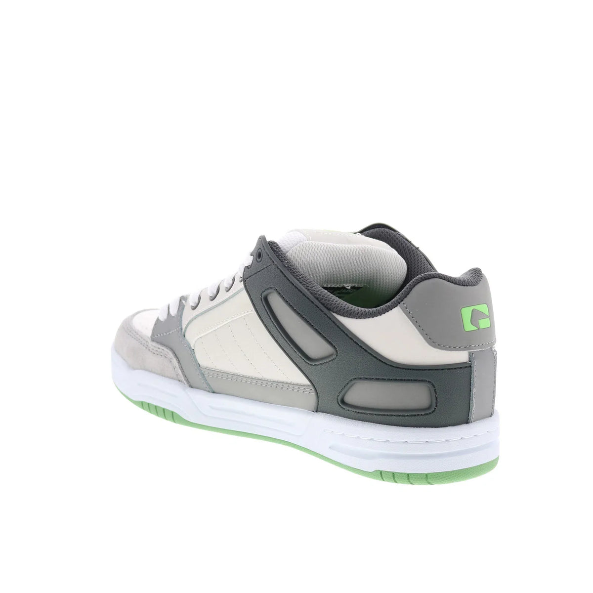 Globe Tilt GBTILT Mens Gray Leather Lace Up Skate Inspired Sneakers Shoes