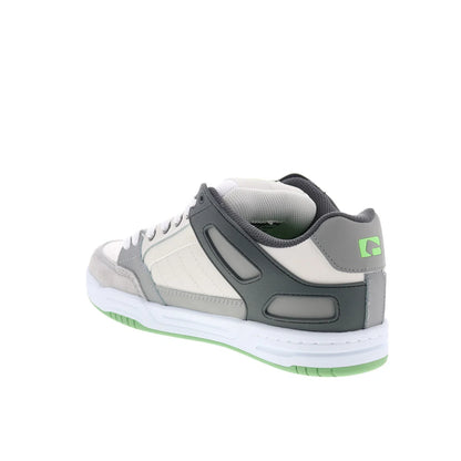 Globe Tilt GBTILT Mens Gray Leather Lace Up Skate Inspired Sneakers Shoes