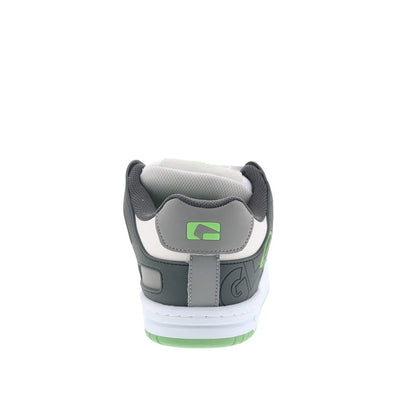 Globe Tilt GBTILT Mens Gray Leather Lace Up Skate Inspired Sneakers Shoes
