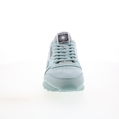Reebok Eames Office Classic Leather Mens Blue Lifestyle Sneakers Shoes