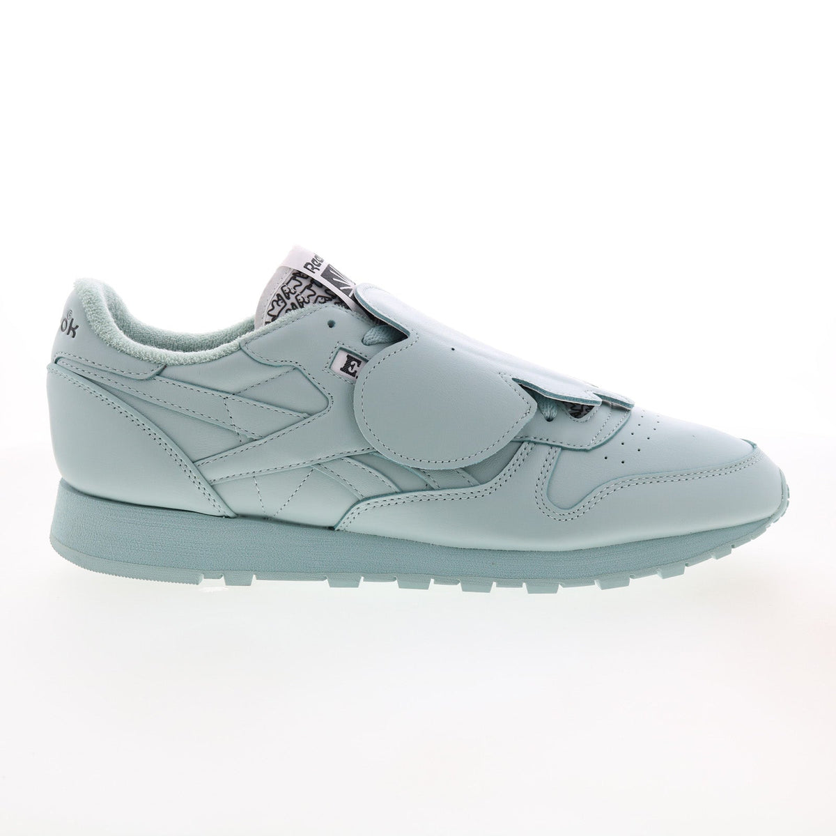 Reebok Eames Office Classic Leather Mens Blue Lifestyle Sneakers Shoes