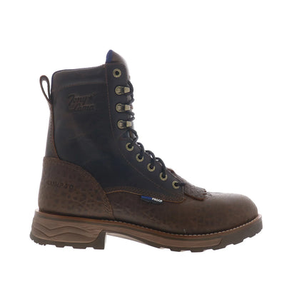 Tony Lama High Plains WP Composite Toe Mens Brown Cowboy Western Boots