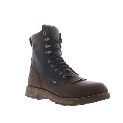 Tony Lama High Plains WP Composite Toe Mens Brown Cowboy Western Boots
