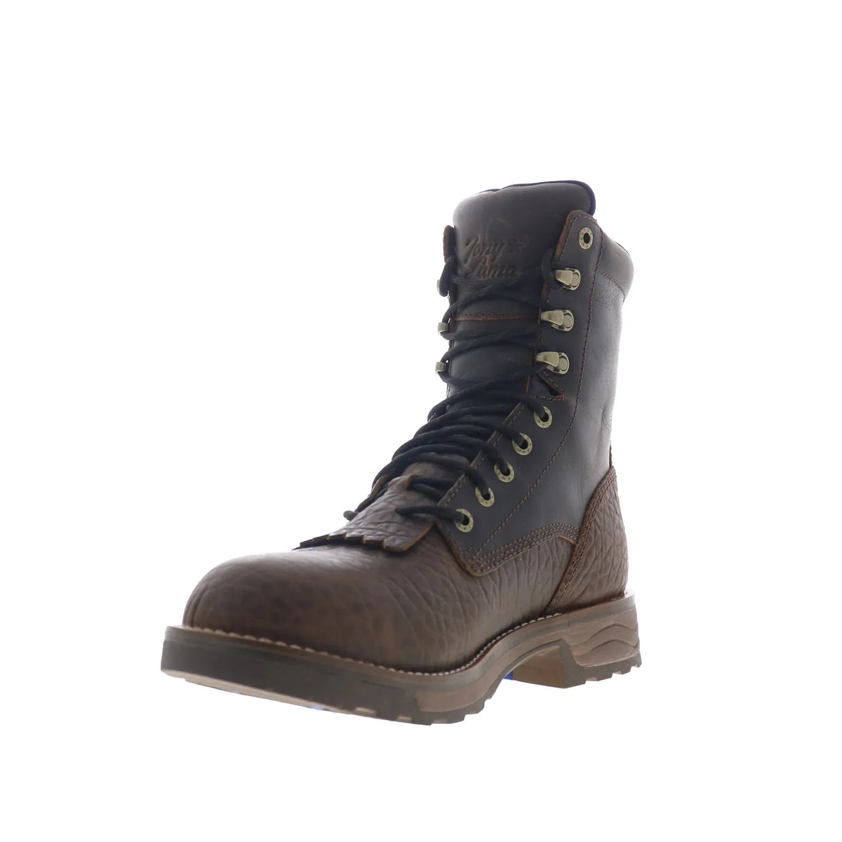 Tony Lama High Plains WP Composite Toe Mens Brown Cowboy Western Boots