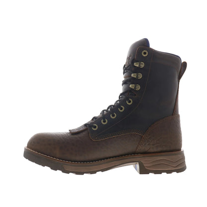 Tony Lama High Plains WP Composite Toe Mens Brown Cowboy Western Boots