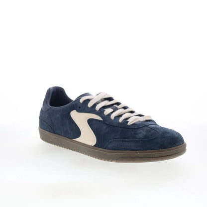 Skechers Hotshot - Azir 254151-NVW Mens Blue Suede Lifestyle Sneakers Shoes