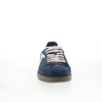 Skechers Hotshot - Azir 254151-NVW Mens Blue Suede Lifestyle Sneakers Shoes