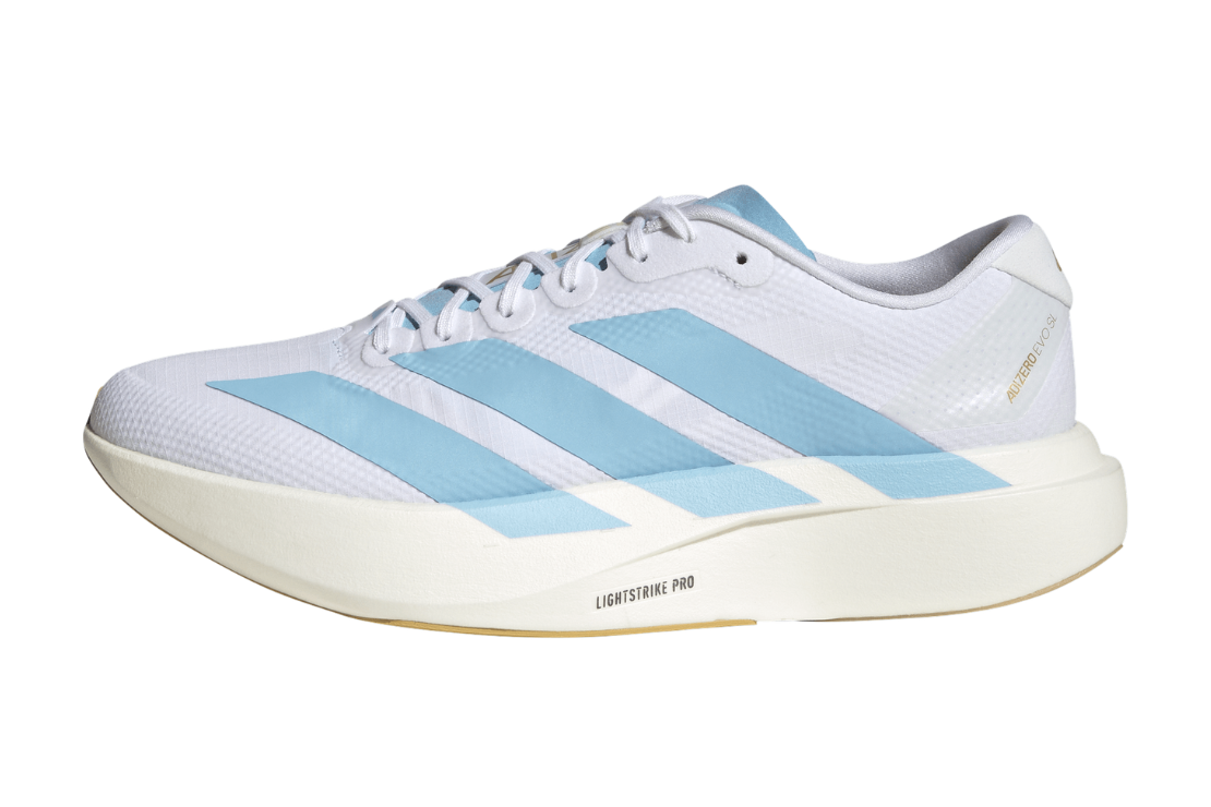 Adizero Evo SL Men's  :Cloud White | Clear Blue