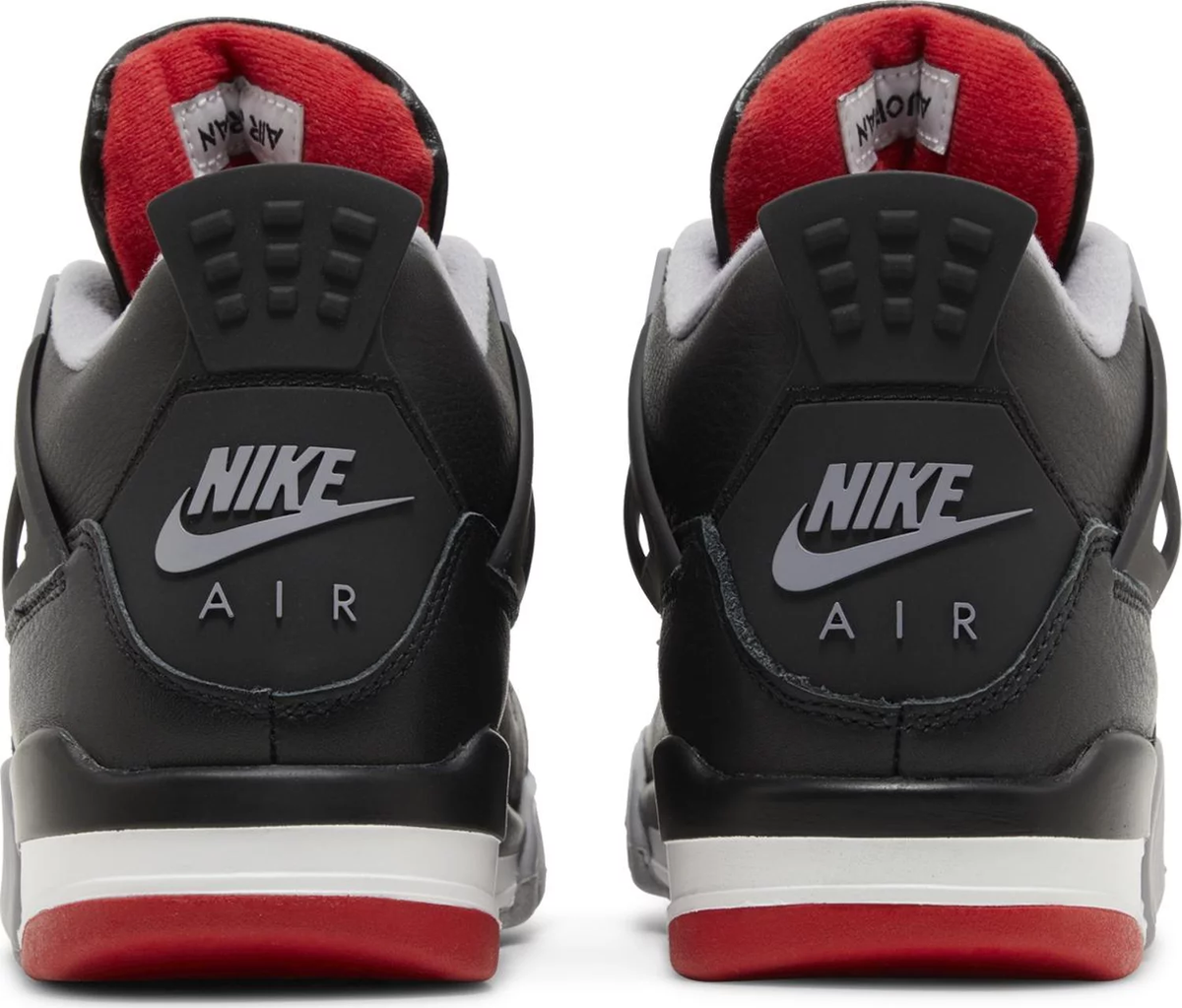 Nike Grade School Womens Air Jordan 4 Retro Sneakers - 'Bred Reimagined'