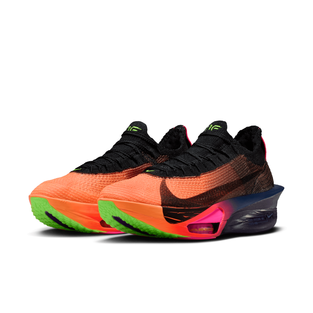 Air Zoom Alphafly Next% 3 Glam Women's :Orange Pulse | Black Purple Dynasty