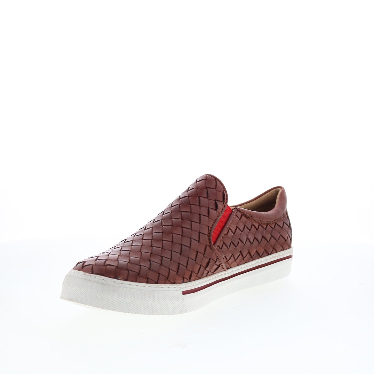 Robert Zur James True Glove Mens Brown Leather Slip On Lifestyle Sneakers Shoes