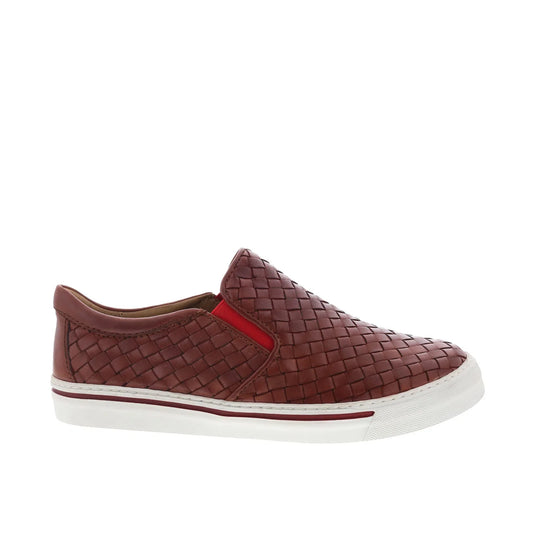 Robert Zur James True Glove Mens Brown Leather Slip On Lifestyle Sneakers Shoes