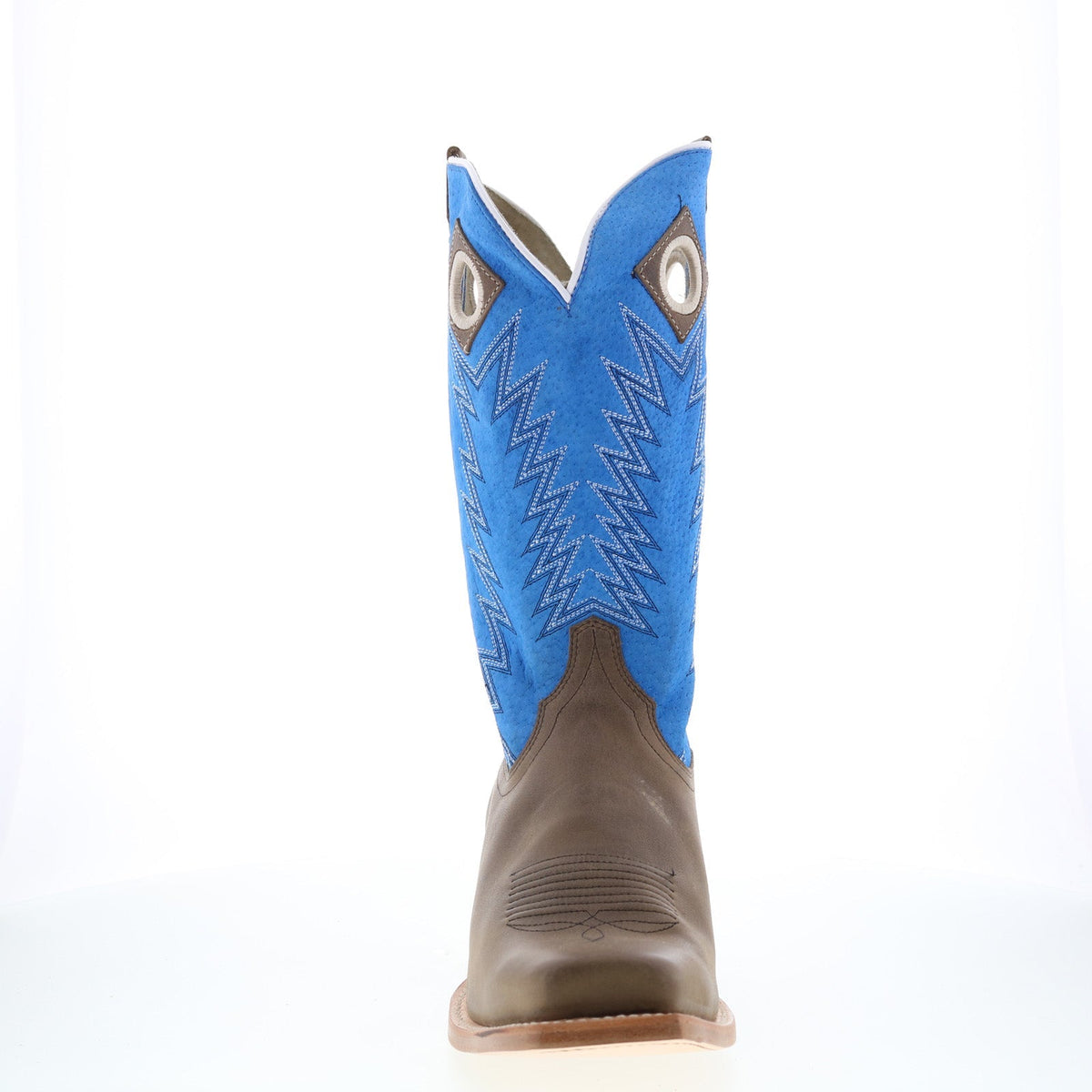Justin Boots Ranker Sueded Boar JP2507 Mens Brown Cowboy Western Boots