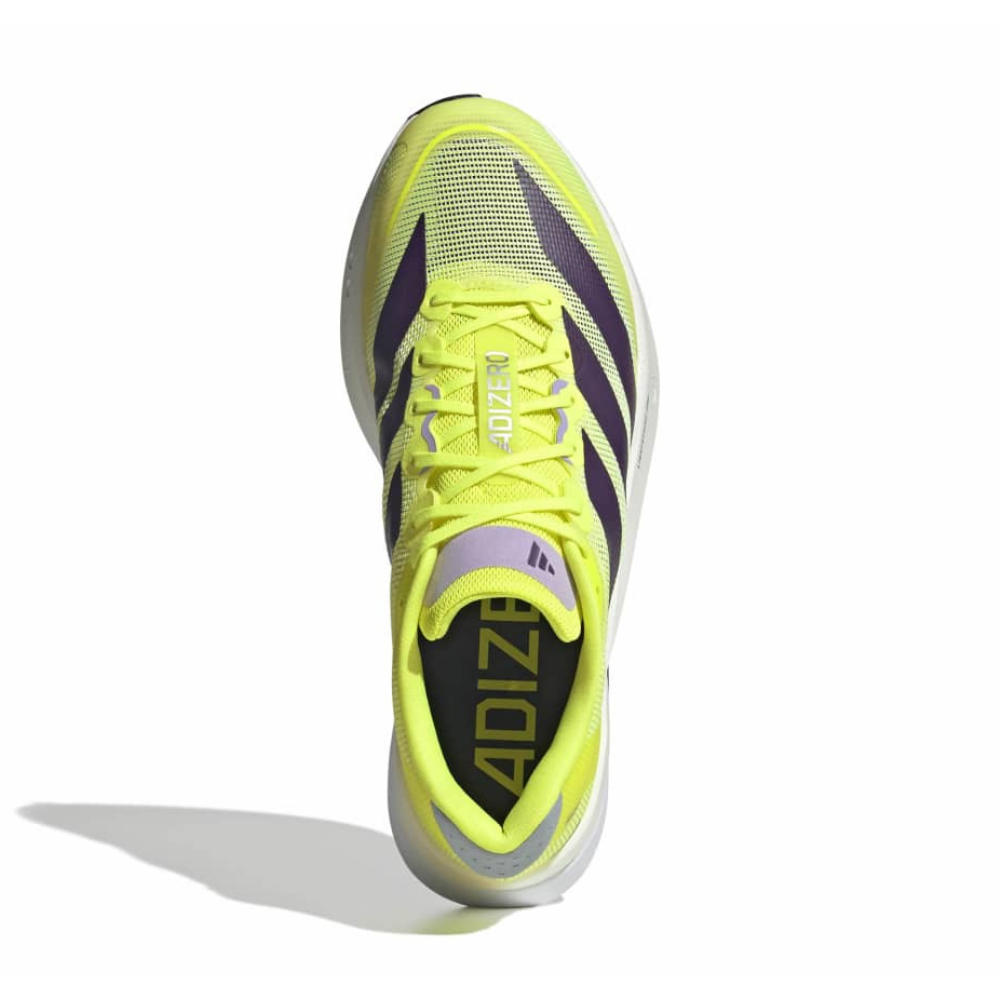 Adizero Boston 13 Men's :Solar Yellow | Aurora Plum