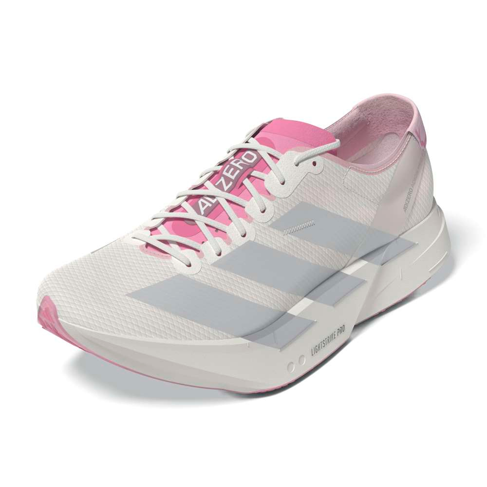 Adizero Adios Pro 4 Men's :Core White | Bliss Pink