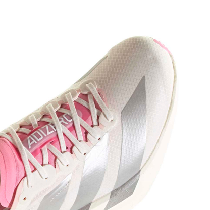 Adizero Adios Pro 4 Men's :Core White | Bliss Pink